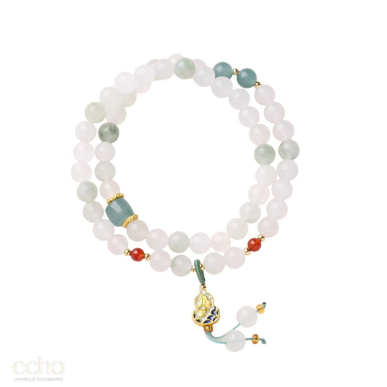 Beaded Jade Bracelet