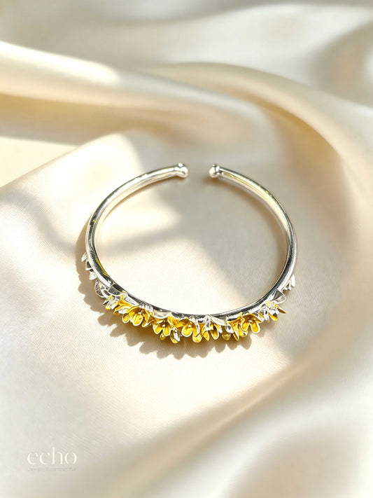 Adjustable Silver Cuff Bracelet