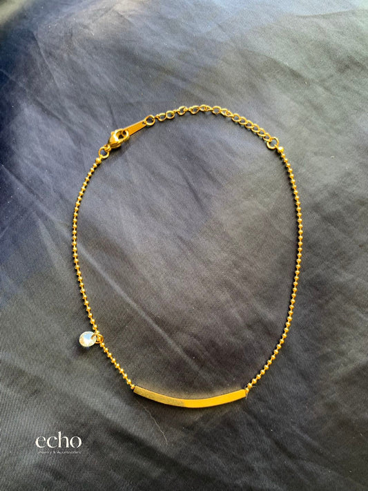 Chic Unique Gold Anklet for Women • Trendy Ankle Bracelet