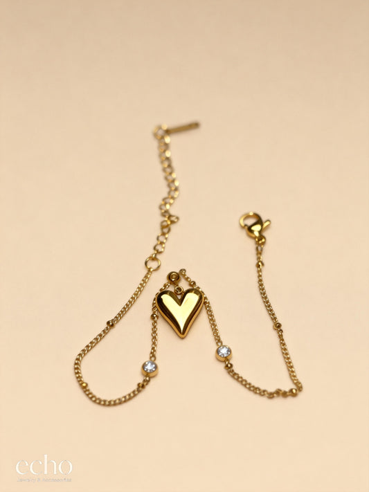 New Style Gold Tone Adjustable Anklet