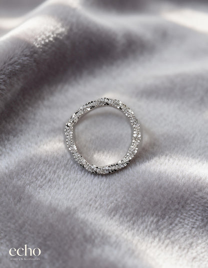 Dainty Silver Thin Band Ring