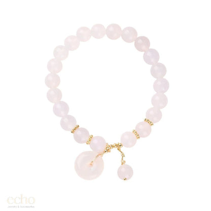 Authentic Jade Bracelet with Pendant • Oriental Lucky Jewelry