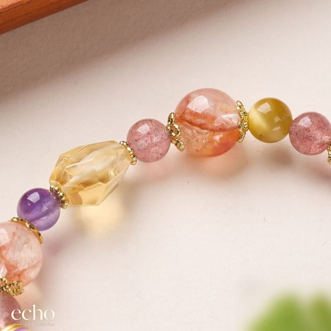 Oriental Charm Multicolor Natural Gemstone Ring