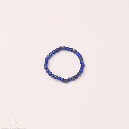 Purple Natural Stone Ring • Chinese Oriental Style