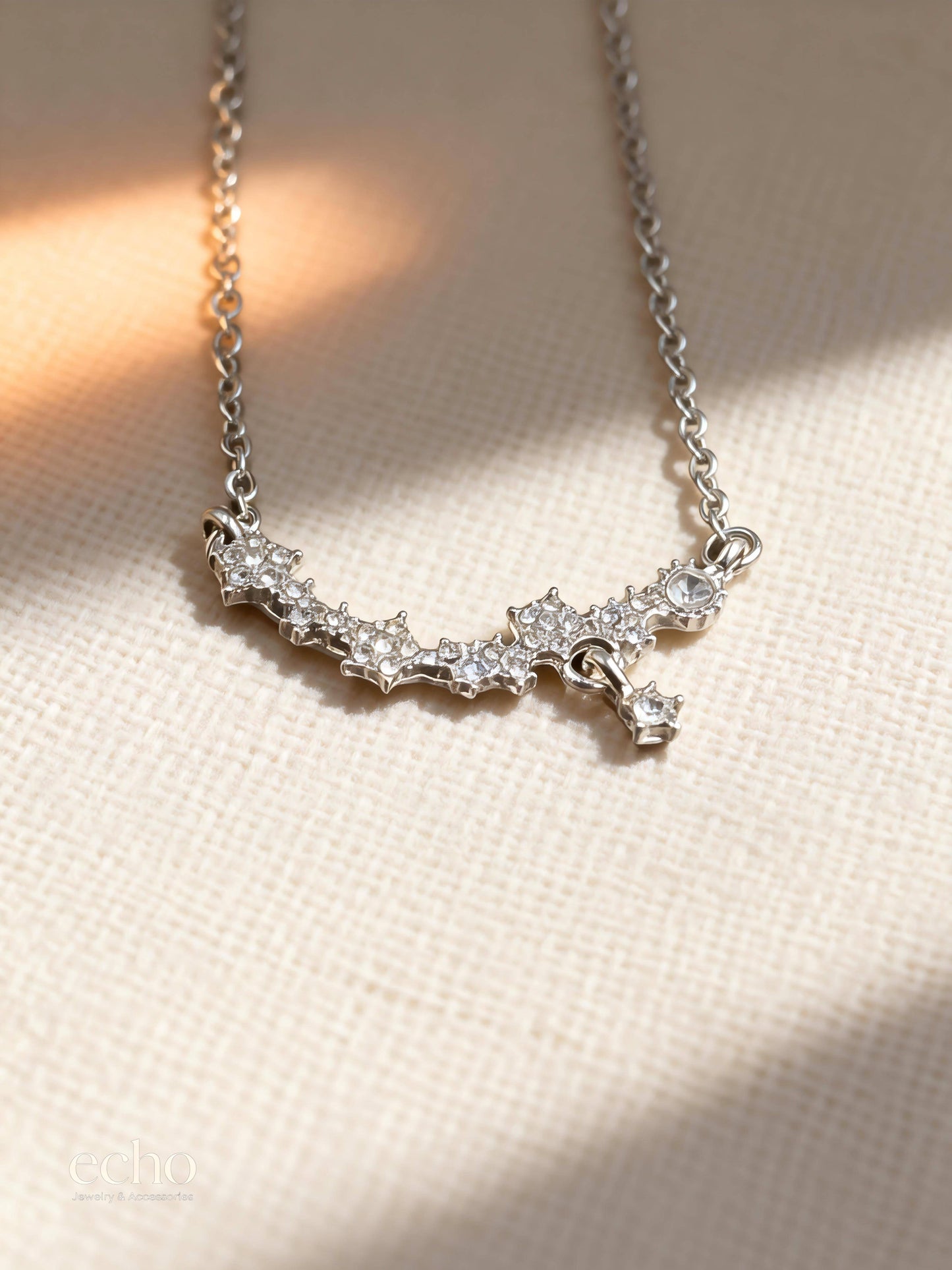 Delicate Silver Pendant Necklace