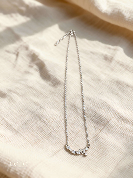 Delicate Silver Pendant Necklace
