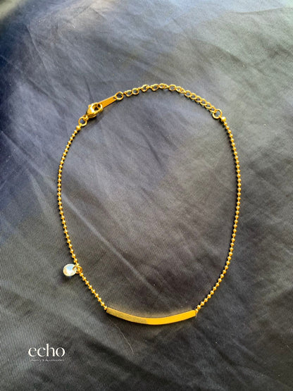 Chic Unique Gold Anklet for Women • Trendy Ankle Bracelet