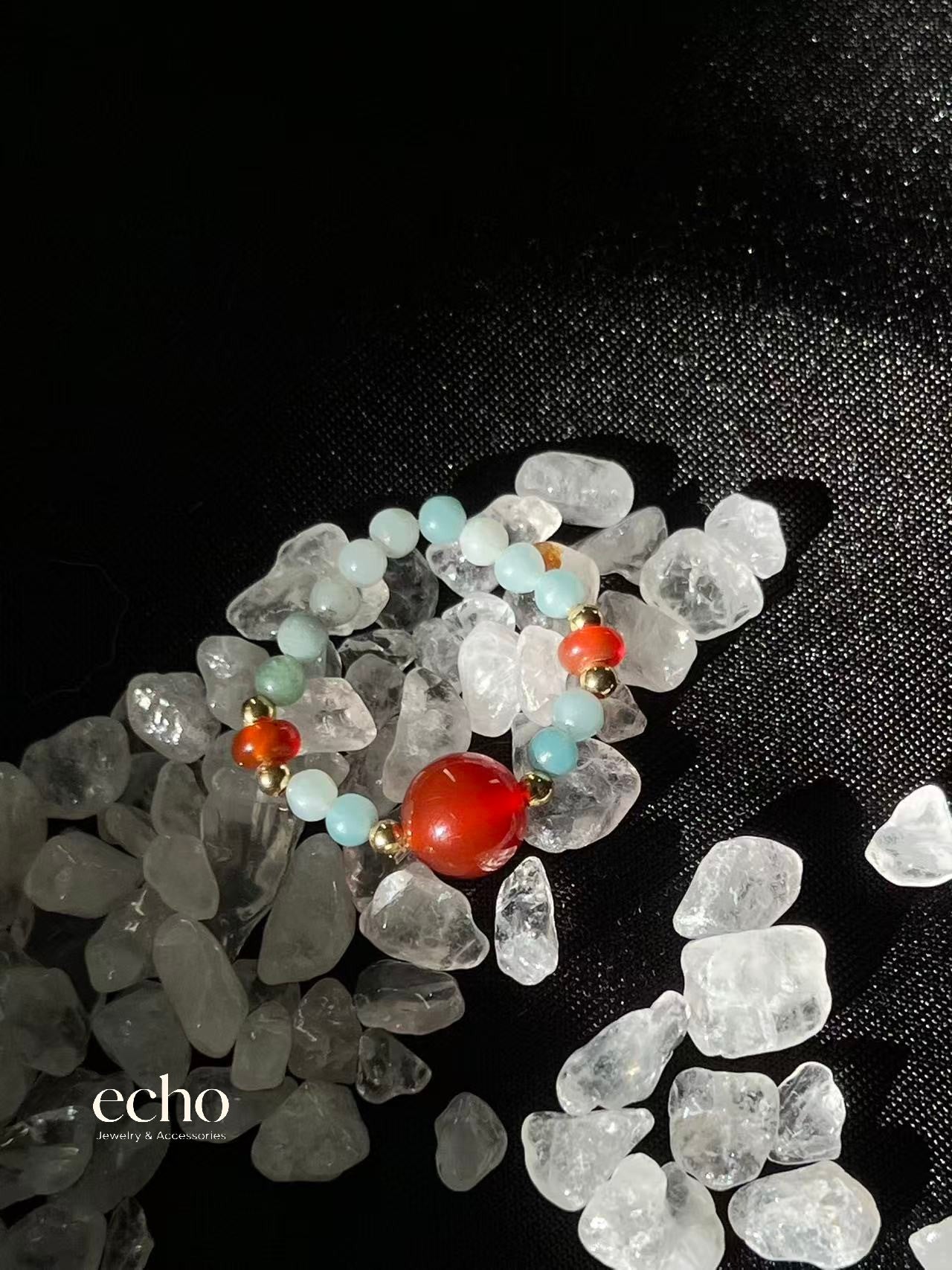 Oriental Charm Multicolor Natural Gemstone Ring