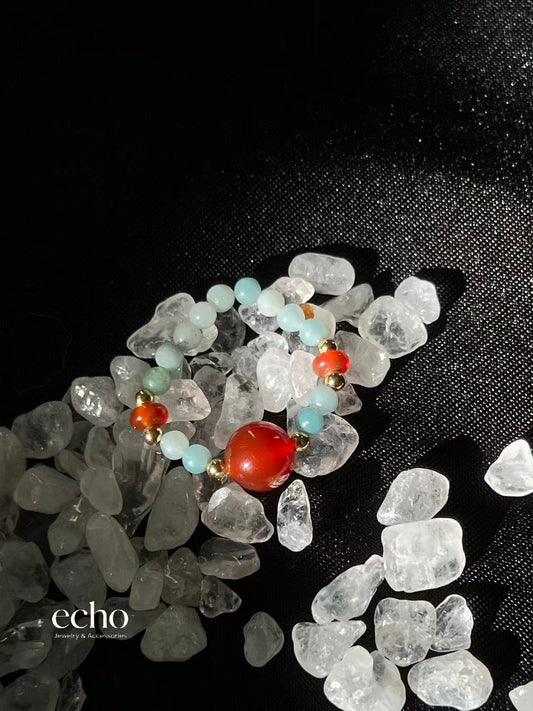 Oriental Charm Multicolor Natural Gemstone Ring